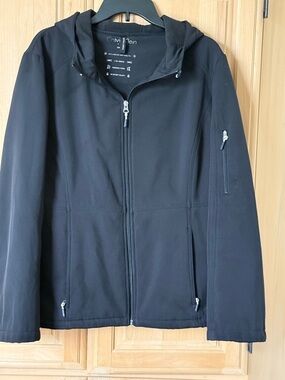 Calvin Klein Black Hooded Lightweight Jacket